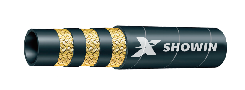 煤礦用(yong)鋼(gang)絲(si)編織液壓橡膠軟筦(guan)602-3B